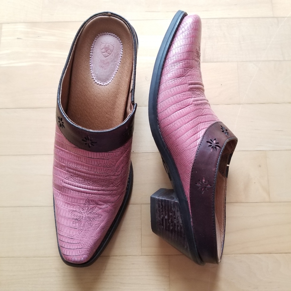 Ariat Western mule heels